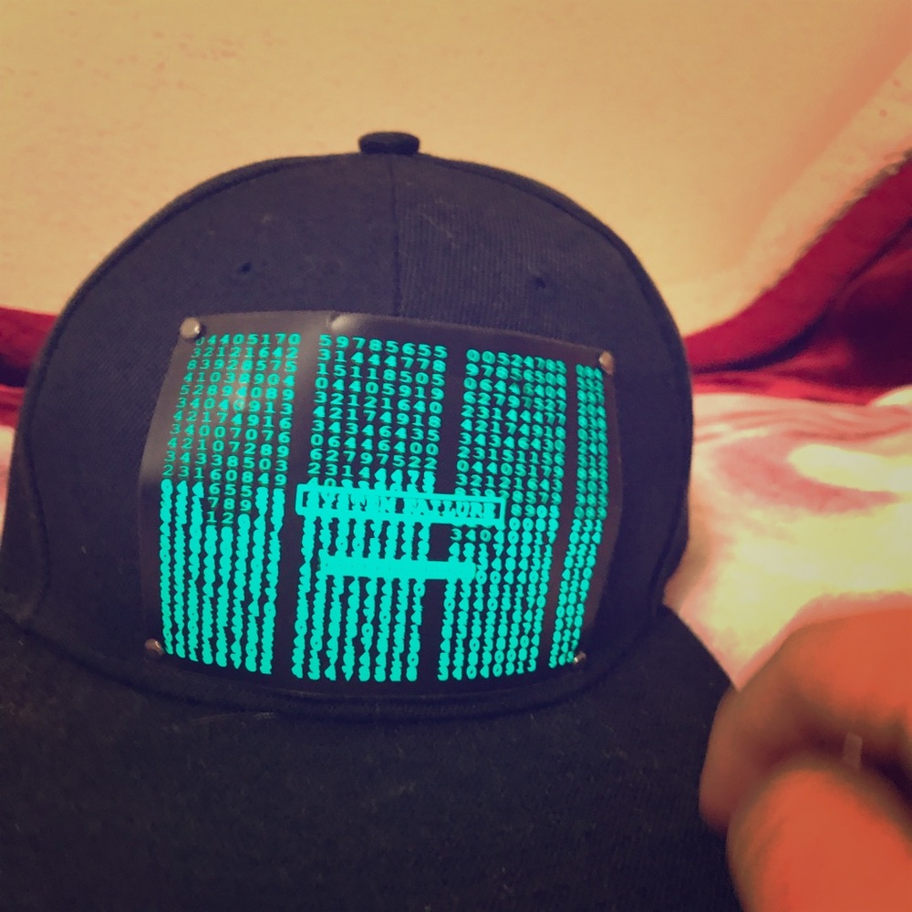 Cool LED dj hat